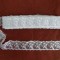 Banda decor dantela 4cmx10m alb