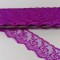 Banda decor dantela 4cmx10m mov inchis