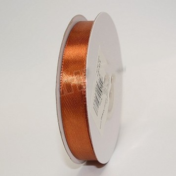 Banda decor saten 13mmx25y ruginiu