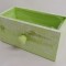 Sertar din lemn 18x9x9cm verde