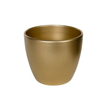 Bol ceramic 22cm auriu