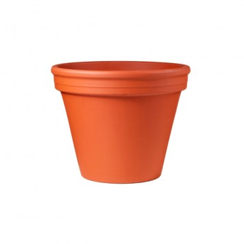 Ghiveci din lut 13cm