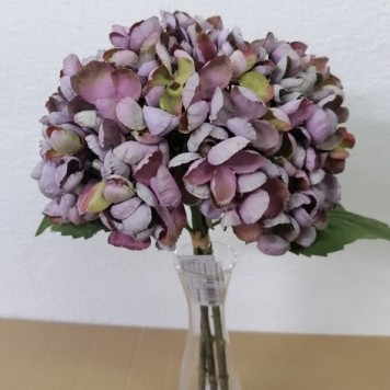 Fir hortensia x3 33cm mov