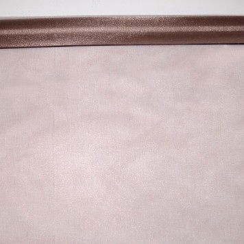 Organza sul 48cmx10m bej inchis
