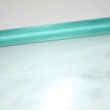 Organza sul 48cmx10m verde menta