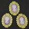 Brose decor Sissy 3x4cm mov
