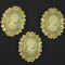 Brose decor Sissy 3x4cm verde