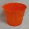 Vas pvc 14cm portocaliu