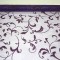 Organza sul catifea 47cmx5m mov inchis