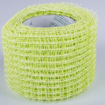 Banda decor plasa simpla 10cm verde deschis