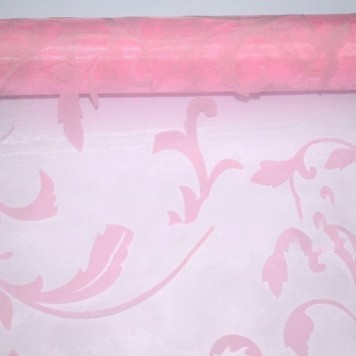Organza sul catifea 23.5cmx5m roz