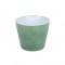 Vas ceramic Harlekin 13cm verde salvie