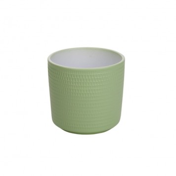 Vas ceramic Calla 13cm fistic mat