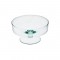 Platou sticla cu talpa 19x12cm