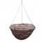 Cos de agatat rattan 35cm maro