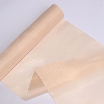 Rola tafta 25cmx10m sampanie