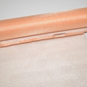 Rola taft 25cmx10m piersica