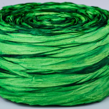 Banda decor hartie ecologica verde mediu