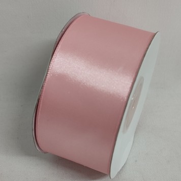 Banda decor saten 3.8cmx25y roz pudra