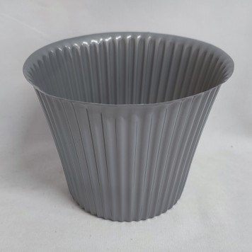 Vas pvc 12cm gri