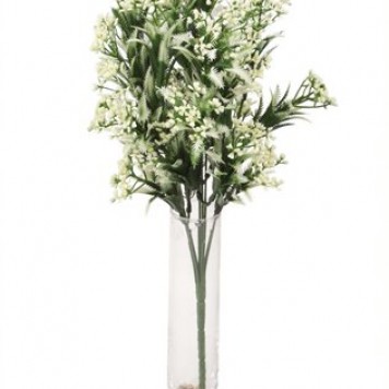 Buchet cu floricele x6 crem