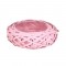 Bol din nuiele 15x7.5cm roz