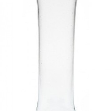 Vaza din sticla cu talpa 13.5x40cm