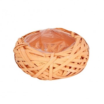 Bol din nuiele 20x7.5cm portocaliu