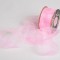 Banda decor organza 3,8cmx25m  roz