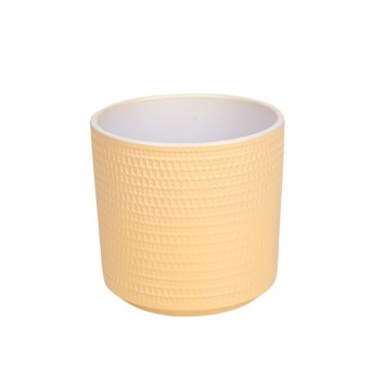 Ghiveci ceramic Calla 13cm vanilie mat