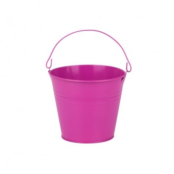 Galeata metal 10.2x8.5cm S/10 pink