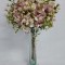 Buchet hortensie cu glitter 37cm roz