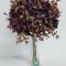 Buchet hortensie cu glitter 37cm vinete mov
