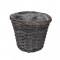 Bol din nuiele gri 10x12cm