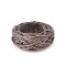 Bol din nuiele 31x10cm natur-gri