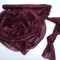 Organza saten 47cmx10m burgundy