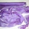 Organza saten 47cmx10m mov