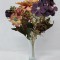 Buchet dalie + hortensii H:32cm bordeaux