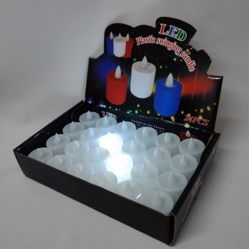 Lum. pastila electronica 4cm S/24