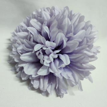 Cap crizanteme 18cm S/6 mov deschis