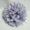 Cap crizanteme 18cm S/6 mov deschis