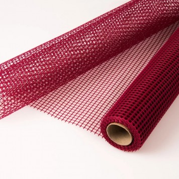 Plasa valensz 50cmx4.5m bordeaux
