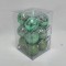 Glob plastic 3cm s/12 verde
