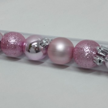 Glob 4cm S/12 roz deschis