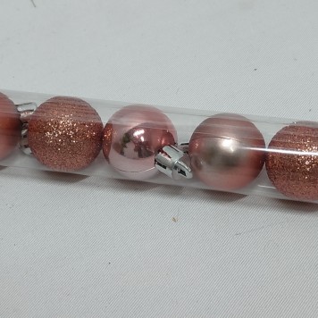 Glob 3cm S/12 rose gold