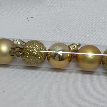 Glob 3cm S/12 auriu