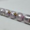 Glob de craciun 4cm s/12 roz deschis