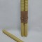 Lumanare conice din ceara naturala 27x1.9cm vanilie