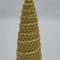 Lumanare tip brad din ceara naturala 13x4.5cm vanilie