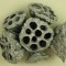Lotus mic 4-6cm argintiu&glitter